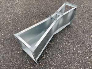 Galvanized Steel 6-inch Parshall Flume